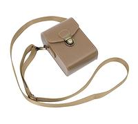 amangul Sacoche en cuir PU pour appareil photo G9X G7X G7X2 SX710 SX700 SX720 S95 S90 SX260 SX240 SX275 avec sangle, kaki