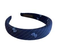 amangul Serre-tête avec nœud bleu en éponge douce - Accessoire de cheveux pour femmes, adolescentes, filles, élégante - Pince à cheveux pour le quotidien, l'école, les fêtes - Photo (3)