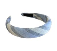 amangul Serre-tête avec nœud bleu en éponge douce pour femmes, adolescentes, filles, pince à cheveux élégante pour le quotidien, l'école, les fêtes, photo (6)