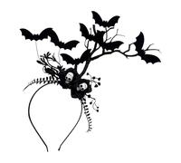 amangul Serre-tête en résine avec motif de branche de style vintage pour femme - Accessoire de tête élégant pour fête d'Halloween (C)