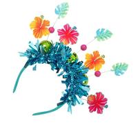 amangul Serre-tête floral élégant pour fête de plage, accessoire de costume pour améliorer votre look pour un événement de mariage