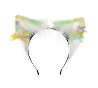 amangul Serre-tête oreilles de chat pour femmes et filles à porter au quotidien, Halloween, fête costumée, accessoires pour cheveux (1)