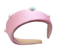 amangul Serre-tête vintage avec perles pour femme - Accessoire de cheveux élégant avec design rétro et confortable (comme indiqué)