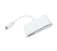 amangul USB C Memory Card Reader 3 Slot pour TF Lisez Simultanément Écrivain Téléphone USB C Carte Reader Smartphone