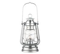 amanigo Lampe à huile au kérosène en fer - Lampe tempête vintage pour intérieur et extérieur