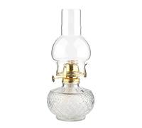 amanigo Lampe à Huile de Grande capacité de 500 ML - Crystal Verre Cheminée Kérosène Lampe Hurricane Lanterne de Paraffine avec 5 mèche for Usage de la Cuisine intérieure