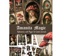 Amanita Magic Ephemera and Pages for Junk Journal