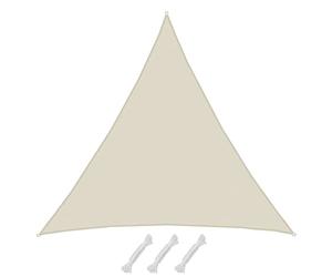 AMANKA 98% UV Protection : 8x8x8 Voile d'Ombrage Etanche - Toile Ombrage Triangulaire - Voile Triangle Ombrage Toile Imperméable pour Terrasse Toile de Jardin Exterieur Toile Pare Soleil Triangulaire
