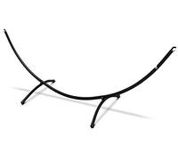 AMANKA Cadre pour Hamac d'Extérieur 300 x 100 cm - Support en Métal Résistant aux Intempéries jusqu'à 120 kg - Armature pour Chaise Longue Oscillante et Hamac à Barres