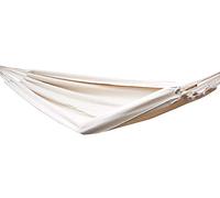 AMANKA Hamac en Coton XXL pour Deux Personnes - 400x160cm - Charge Maximale 150kg - Tissu Confortable Extérieur et Intérieur - Utilisation Jardin Maison Plage Campagne Montagne - Accessoire de Repos