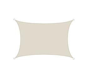 AMANKA UPF50+ Voile d'ombrage UV - 3x4 m Polyester Rectangle Protection Solaire - Toile Hydrofuge