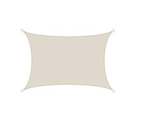 AMANKA UPF50+ Voile d'ombrage UV - 3x5 m Polyester Rectangle Protection Solaire - Toile Hydrofuge
