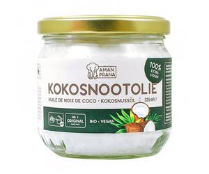 Amanprana Huile de coco extra vierge bio équitable 325ml