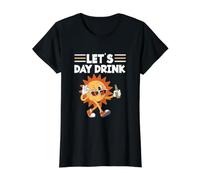 Amant de Boire de Jour Vacances d'été drôle Let's Day Drink T-Shirt Graphique avec Valeur
