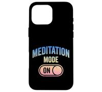 Amant de méditation drôle Calme Esprit Zen Humour Coque pour iPhone 16 Pro Max