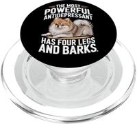 Amant De Poméranie Pom Dog Spitz Propriétaire De Chien PopSockets PopGrip pour MagSafe
