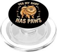 Amant De Poméranie Pom Dog Spitz Propriétaire De Chien PopSockets PopGrip pour MagSafe