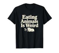 Amant des Animaux végétalien Mangeant des Animaux est Un Humour étrange T-Shirt