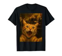 Amant des Chats drôle Selfie Révolution américaine 4 Juillet Humour T-Shirt