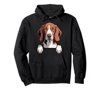 Amant des Chiens Anglais américain Redtick Coonhound Sweat à Capuche