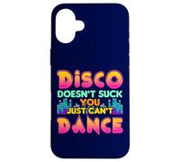 Amant Disco drôle Musique de Danse rétro Que Vous ne Pouvez Coque pour iPhone 16 Plus