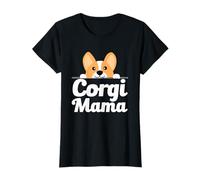 Amant drôle de chien Corgi Maman Regroupement familial T-Shirt