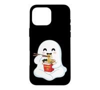 Amant Gourmand Mangeant des Ramen Kawaii Coque pour iPhone 16 Pro Max
