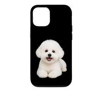 Amant Mignon de Chien Bichon Coque pour iPhone 12/12 Pro