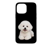 Amant Mignon de Chien Bichon Coque pour iPhone 13 Pro Max