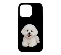 Amant Mignon de Chien Bichon Coque pour iPhone 14 Pro Max