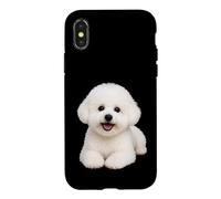 Amant Mignon de Chien Bichon Coque pour iPhone X/XS