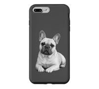 Amant Mignon de Chien Bouledogue français Coque pour iPhone 7 Plus/8 Plus