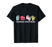 Amants alsaciens Amusants « I Love My German Shepherd » T-Shirt