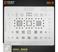 Amaoe-Ensemble De Cailloux De Reballage Mi:1-Mi:13 Mi:14,Pour Redmi K30/K30pro/9/Note9 4g/Note 9 Pro Xiaomi 10/10 Pro Cc9/Cc9e/8se/A3 - Type Mi 9