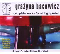 Amar Corde Quartet - Sämtliche Streichquartette [Import]