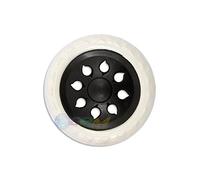 amara-global Lot de 2 roues de rechange pour poussette - Diamètre : 14 cm - 16 cm