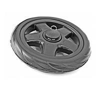 Amara Global Lot de 2 Roue de rechange pour poussette Poussette Chariot de courses Ø 14 cm 16 cm, 15 cm