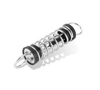 amarage de bateau ressort, Akozon ressort d'amarrage de ligne de quai d'ancre de bateau d'acier inoxydable de 6 x 300mm pour le ressort d'amarrage gonflable de Yacht de kayak