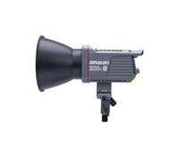 Amaran 200x S - Lumière Vidéo COB Bicolore 2700-6500K, Source Lumineuse LED Compacte pour Photographie & Vidéographie, Lumière Principale Monolight de 200 Watts, Montage Bowens Standard, Bluetooth 5.0
