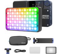 Amaran Ace 25C Kit Trépied Rgbww Led Lumière Vidéo 32 W Couleur Sur Appareil Photo 2300 K-10 000 K Charge Rapide Contrôle Par Application (Anthracite)[Z4873]
