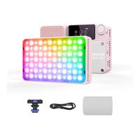 Amaran Ace 25c Lumière LED RGBWW Full Color, 32W Lumière Vidéo on-Camera, 2300K-10000K, 5908 Lux @ 0,5m, Charge Rapide USB-C, Montage Magnétique, Contrôle Via l'App amaran sans Fil - Pink