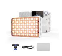 Amaran Ace 25x Lumière LED Bi-Color, 32W Lumière Vidéo on-Camera, 2700K-6500K, 6320 Lux @ 0,5m, Charge Rapide USB-C, Montage Magnétique, 9 Effets Lumineux, Contrôle Via App amaran sans Fil - White