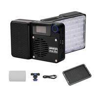 Amaran Ace 25x Lumière vidéo Mini Bicolore de Poche pour Appareil Photo avec Grille de contrôle, Aimant intégré, Commande par Application, 2700K-6500K, lumière de Photographie pour vlog (Charbon)