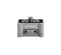 amaran Ace E-Lock Adaptateur - Support à Verrouillage Rapide pour Vis 1/4"-20 et 3/8"-16 - Compatible avec Batterie amaran Peak, COB 60d/x S, Storm 80c