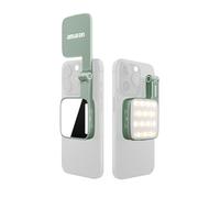 Amaran GO Lampe magnétique pour téléphone avec lumières miroir pour selfie CCT 2700 K-6500 K, 10 modes de couleur, contrôle par application, format de poche pour TikTok, YouTube, vlogging, streaming