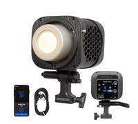 Amaran Halo 200x Éclairage vidéo continu LED 200W CCT 2700K-6500K Monture Bowens Lumière COB Application NFC Contrôle DMX 9 Effets d'éclairage (Amaran Halo 200x)