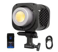 Amaran Halo 200x lumières vidéo LED Bicolores, 2700-6500 K, 10,530 Lux@ 1 m, lumière Bowens Mount avec contrôle NFC et Application, Bruit du Ventilateur 28 dBA, lumière Continue Portable pour