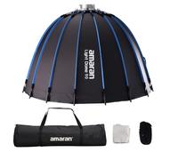 Amaran Light Dome 35,4"/90cm Parabolic Softbox, libération Rapide avec diffuseurs/Grille/Sac pour éclairage continu à Monture Bowens Compatible avec Amaran 300C/150c/200x S/300c, par Aputure