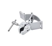 amaran Peak Light Stand Clamp - Support de Fixation pour Batterie Peak avec Sangle en Silicone, Poignée de Serrage, Filetage 3/8" - pour Trépieds, Stands, Tables