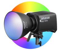 amaran Ray 360c Projecteur COB RVB 360W, LED de Studio avec Alimentation intégrée, DMX Via USB-C, IP54, Monture Bowens, Contrôle Via Application